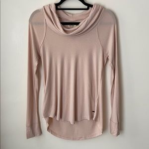 Hollister Baby pink cowl neck sweater